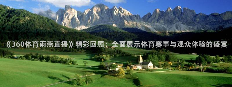 《360体育雨燕直播》精彩回顾：全面展示体育赛事与观众体验的盛宴